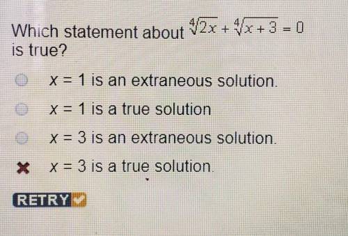 What's the answer? I thought D was my answer but it didn't work.
