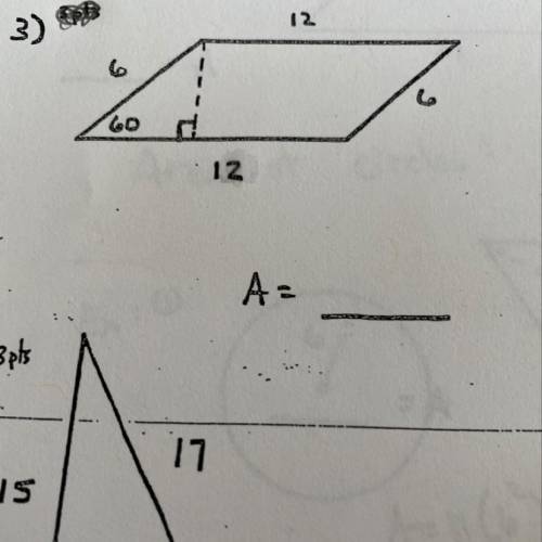 Need area of number 3 plz there(polygons)