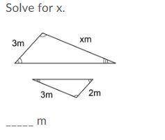 Solve the Problem. What is x?