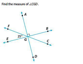 NEED help please what is the measure of ∠CGD
