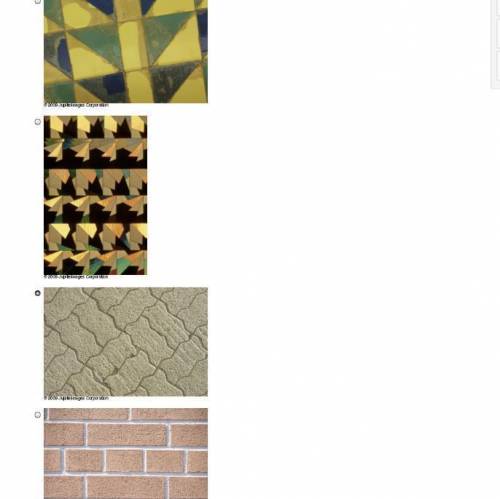 Which of the following tessellations is a pure tessellation?