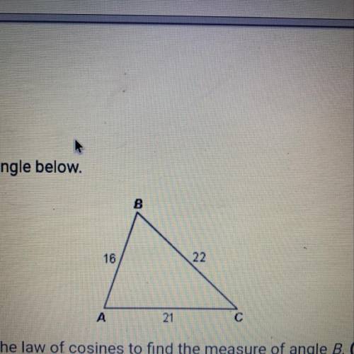 Use the law of sines to find the measure of angle C.  also use any method to find angle A