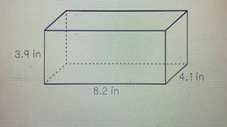 The figure below is being filled with soil. Estimate how many cubic inches of soil are necessary to