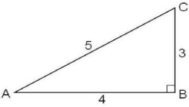 What is the tangent ratio for ∠A? Question 3 options: 4/5 3/4 5/3 5/4 4/3