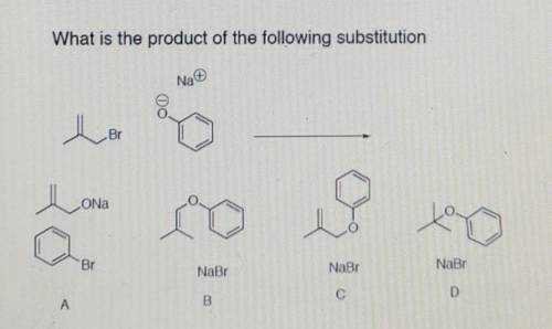 Help me please , what is the product of the following Substitution ?