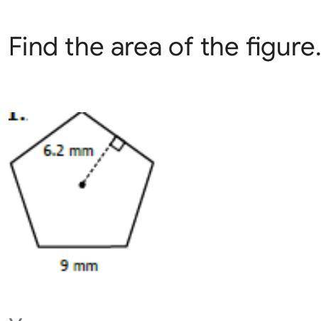 Please help me ASAP. Find the area of the figure