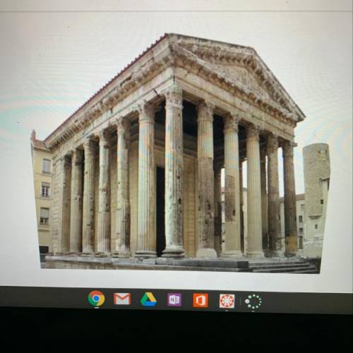 Using the image above, whose architectural influence can be seen in the construction of this 1st cen
