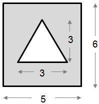 Area of the Shaded Region For This Particular Triangle, Solve.