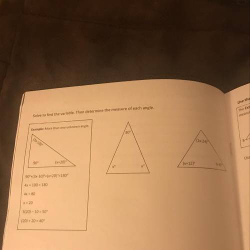 I need the answer to these problem...I’ve been stuck on it the most.