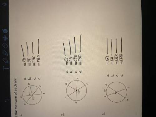 Please help with my geometry Arc Angles!