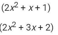 Some help here please?  Find the sum of the two equations below.