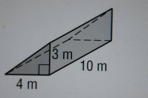 Use Pythagorean theorem to find the missing side of the triangle.