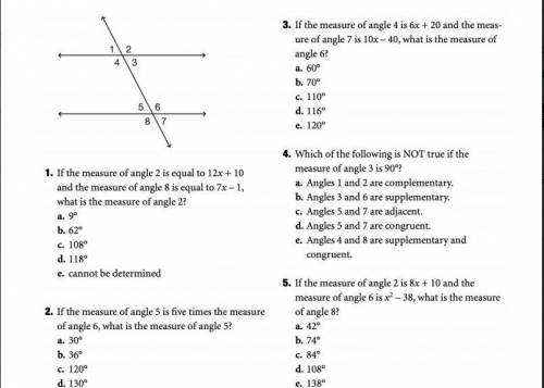 Can someone please help me with these geometry problems?