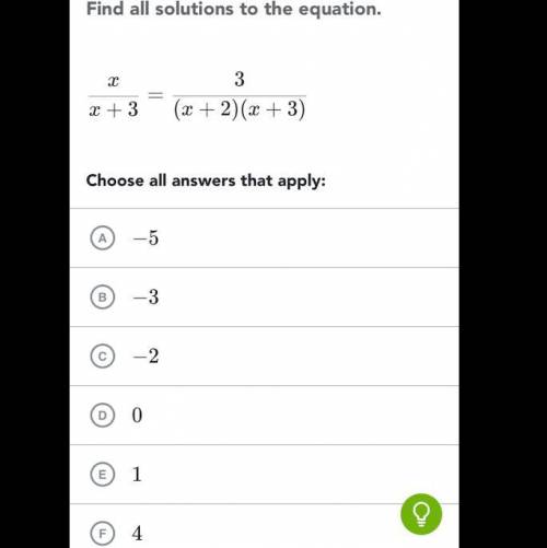 Find all solutions to equations