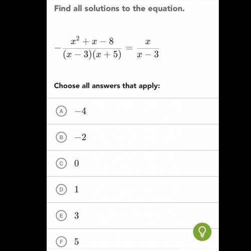 Find all solutions to equation
