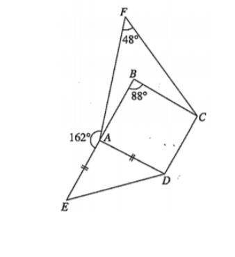 Find the measure of angle BCF. PLEASE SOLVE QUICKLY 100 POINTS