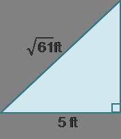 PLEASE HURRY IM BEING TIMED! Which best explains why this triangle is or is not a right triangle? Th