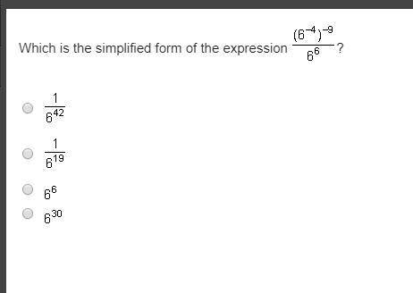 What is the simplified form of the expression?