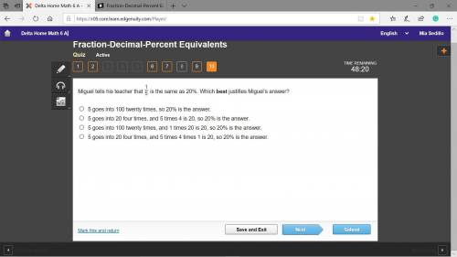 Fraction-Decimal-Percent Equivalents