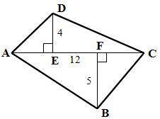 PLS HELP FAST: AC = 12 A rhombus and a square have one and the same side of 6 cm. The area of the rh