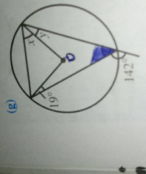 Find the size of the angles marked by letters in the diagram below.