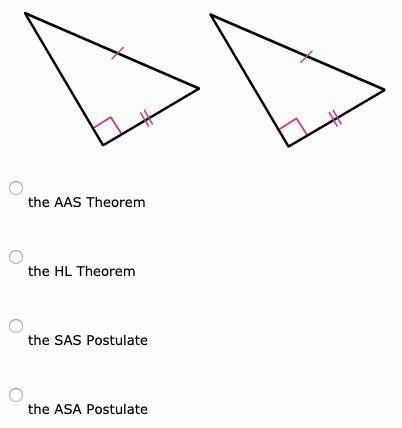 Which method can you use to prove these triangles congruent?