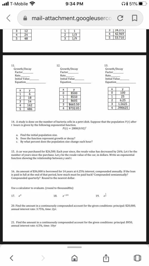 Can you help please! I need help withy algebra. I need number 1, 15 and all the evens. Thank you