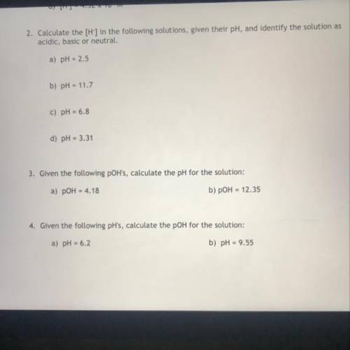 Please help me with my chemistry