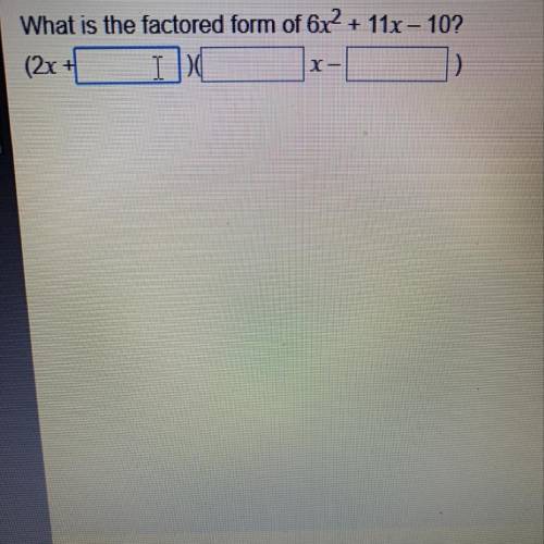What is the factored form ?