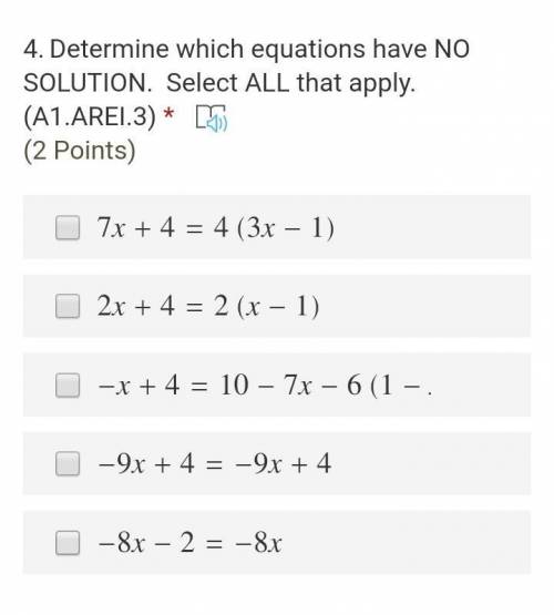 Determine Which Equations