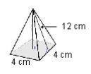 Find the volume and surface area of these.