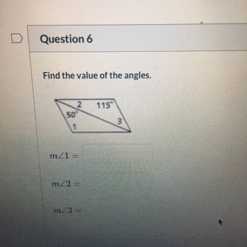 Find the value of the angles