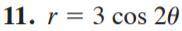 How would I convert this equation from polar form to Cartesian/rectangular form? My book gives the a