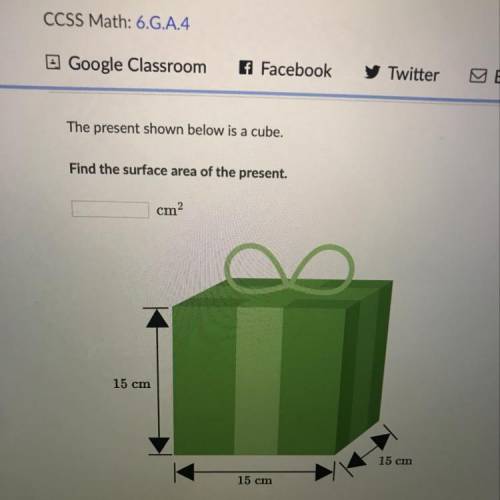 What is the surface area of the present?