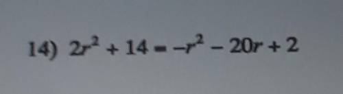 How do i solve this Quadratic equation by factoring