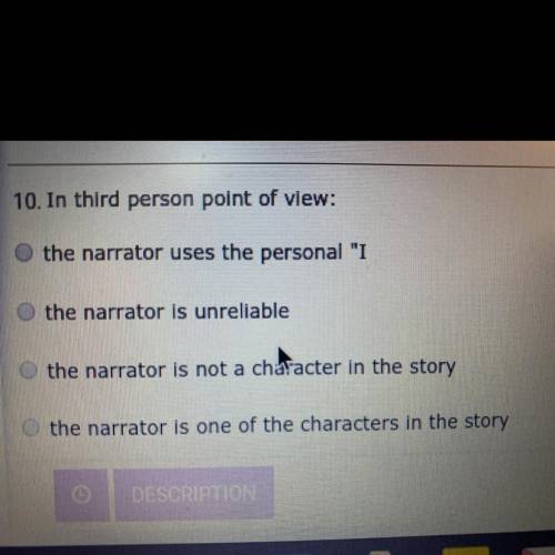 English: in third person point of view: