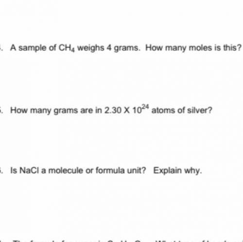 Please help this is a chemistry worksheet