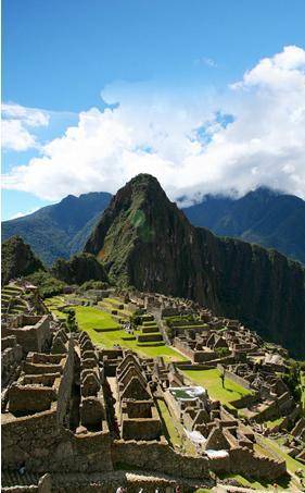 Select the correct answer. Identify the place shown in the picture. A. Machu Picchu B. La Sagrada Fa