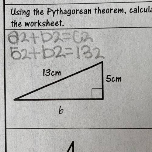I need help on Pythagorean theorem