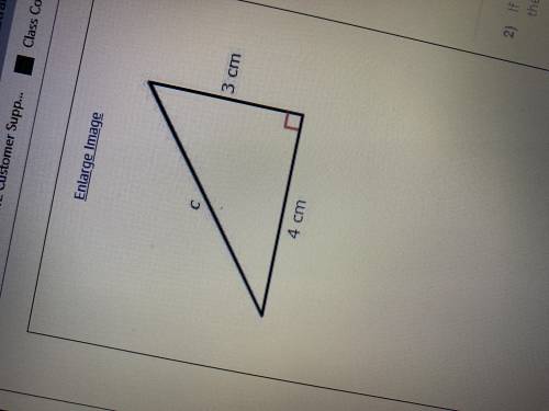 If the legs of the triangle are doubled in length what is the length of the hypotenuse  7 10 14 48 N