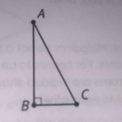 5. Reflect right triangle ABC across line AB. Classify triangle CAC' according to its side lengths.