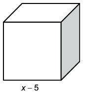 The surface area S of a cube is equal to the sum of the areas of the 6 square faces that form the cu