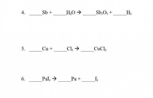 Hey guys so i need help with 4-12 on how to balance these equations. and the subject is Chemistry