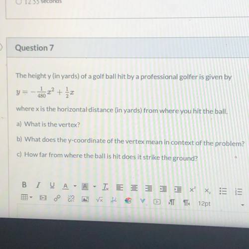 For this question you must Answer A B and C