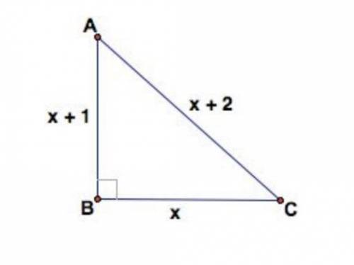 )For the right triangle shown, what is the tangent of angle A?