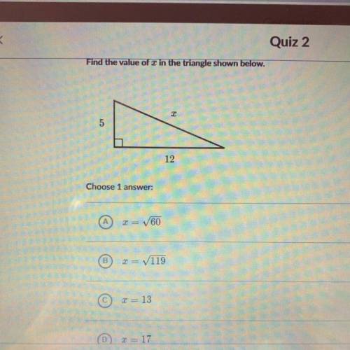 How do u find the x value