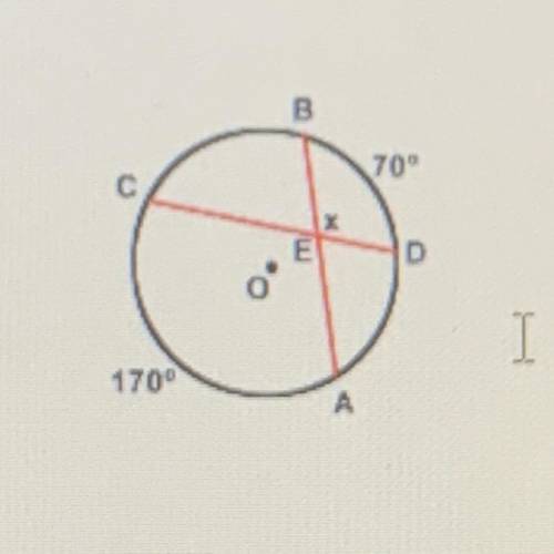 1. Find the value of x. (A) 240° (B) 100° (C) 50° (D) 120 °