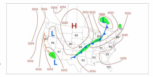 Use the data on the weather map from July 4, 2006 to create a weather map and a weather forecast for