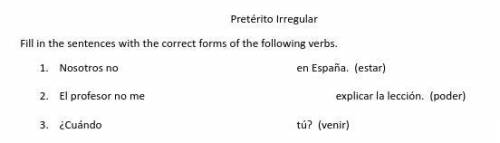 Does anybody know Spanish (2)? **Answer these THREE short questions... FOR 10 POINTS!!