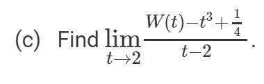 The depth of a river at a certain point is modeled by the function W defined above, where W(t) is me